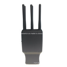 6 Channels Portable High Power (Built-in Battry) Cellphone Jammer, 3G/4G Phone Blocker